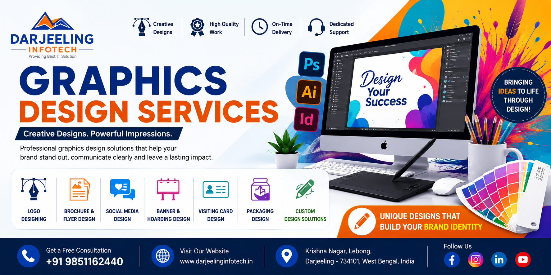 Graphic Design Services in Darjeeling