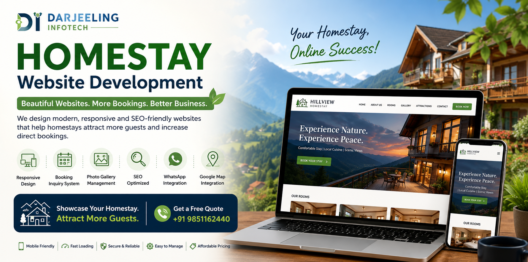 Website Design Company in Darjeeling