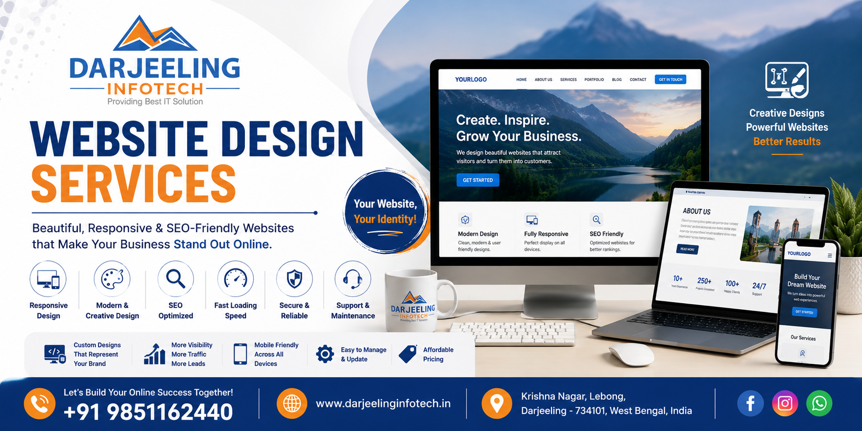 Website Design Company in Darjeeling