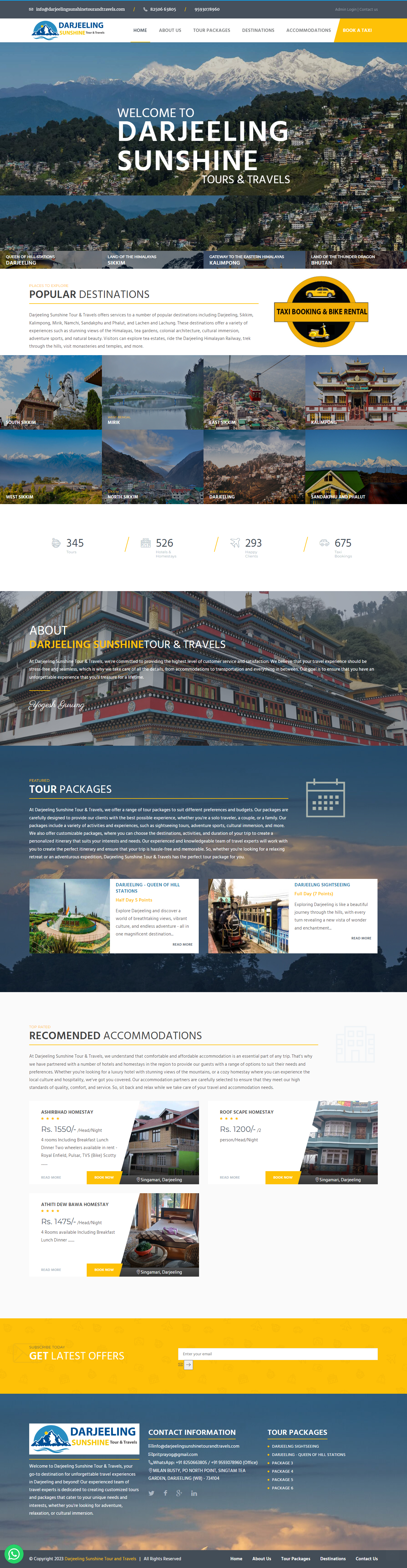 Darjeeling Sunshine Tour and Travels